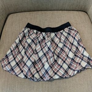 Girls Plaid Skirt